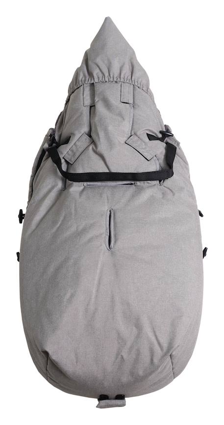 Chancelière pour poussette Mila anthracite+gris clair chiné+marine+noir 11 - vertbaudet enfant 