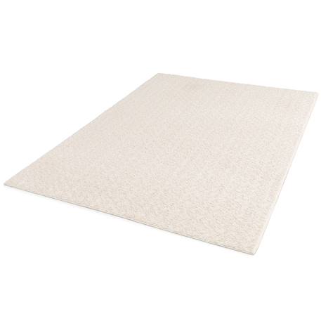 Tapis uni ultra doux contemporain plain Blanc pur+Brun naturel 6 - vertbaudet enfant 