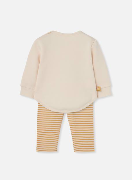 Ensemble bébé fille en maille brodé écureuil Blanc 2 - vertbaudet enfant 