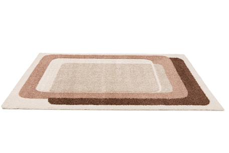 Tapis design doux et épais mireo Beige sable+Brun naturel 12 - vertbaudet enfant 