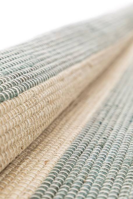 Tapis design en jute tissé main mistral Bleu naturel 3 - vertbaudet enfant 