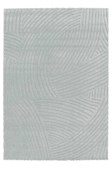 Tapis doux à motifs en relief sillage Beige sable+Bleu naturel 7 - vertbaudet enfant 