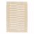 Tapis doux et épais en polyester recyclé effet relief passage Beige sable+Blanc pur 1 - vertbaudet enfant 