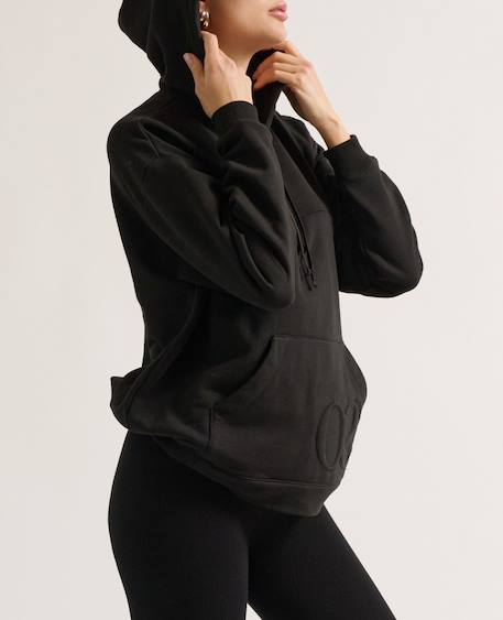 Hoodie de grossesse et allaitement boston Noir+Terracota 3 - vertbaudet enfant 