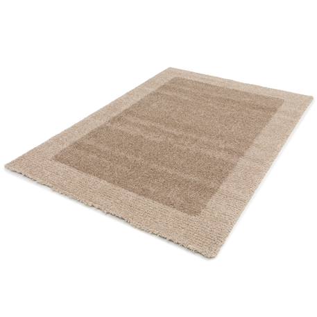 Tapis design doux et épais turenne Beige sable+Brun naturel 4 - vertbaudet enfant 