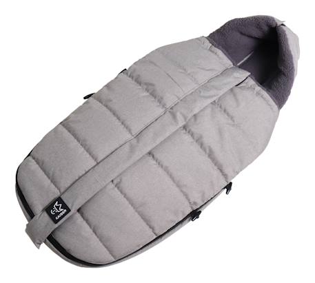 Chancelière pour poussette Mila anthracite+gris clair chiné+marine+noir 9 - vertbaudet enfant 
