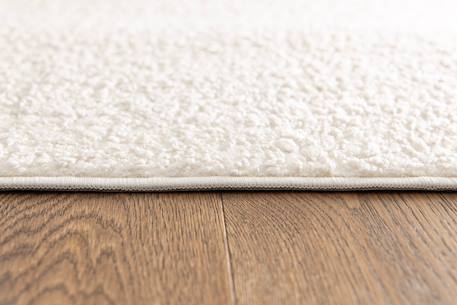 Tapis effet mouton contemporain mono Blanc pur+Brun naturel+Jaune naturel+Rouge naturel+Taupe foncé+Vert naturel 5 - vertbaudet enfant 