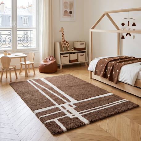 Tapis design doux et épais archi Beige sable+Brun naturel 8 - vertbaudet enfant 