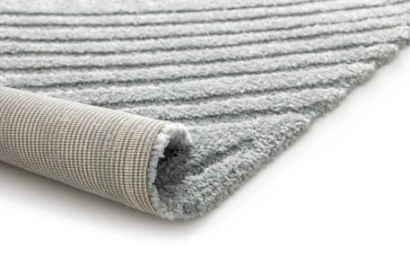 Tapis doux à motifs en relief sillage Beige sable+Bleu naturel 10 - vertbaudet enfant 