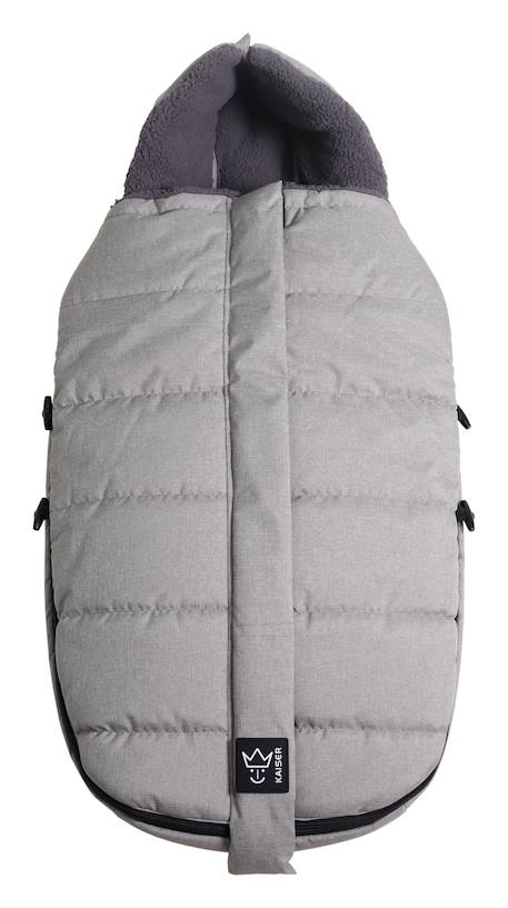 Chancelière pour poussette Mila anthracite+gris clair chiné+marine+noir 8 - vertbaudet enfant 