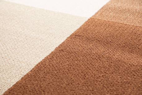 Tapis design en fibres recyclées harris Brun naturel+Vert naturel 5 - vertbaudet enfant 
