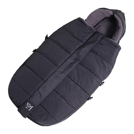 Chancelière pour poussette Mila anthracite+gris clair chiné+marine+noir 21 - vertbaudet enfant 