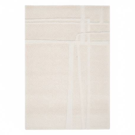 Tapis design doux et épais archi Beige sable+Brun naturel 1 - vertbaudet enfant 