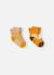 Lot chaussettes bébé imprimé renard Jaune 1 - vertbaudet enfant 