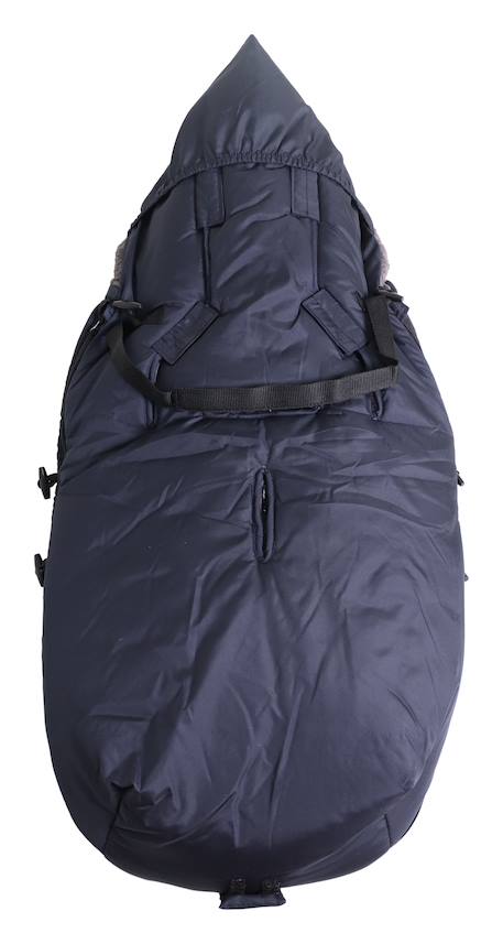 Chancelière pour poussette Mila anthracite+gris clair chiné+marine+noir 16 - vertbaudet enfant 