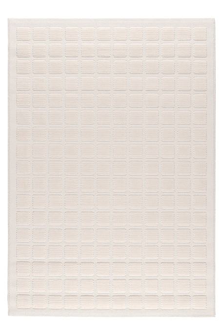 Tapis effet 3d doux et élégant facet Beige sable 1 - vertbaudet enfant 