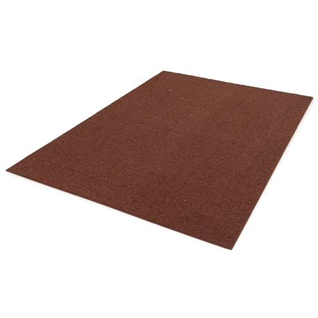 Tapis effet mouton contemporain mono Blanc pur+Brun naturel+Jaune naturel+Rouge naturel+Taupe foncé+Vert naturel 22 - vertbaudet enfant 
