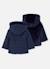 Parka fille tissu technique réversible Bleu 3 - vertbaudet enfant 