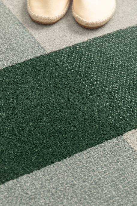 Tapis design en fibres recyclées harris Brun naturel+Vert naturel 9 - vertbaudet enfant 