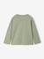 T-shirt manches longues garçon blanc+vert sauge 8 - vertbaudet enfant 