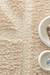 Tapis doux à relief en polyester recyclé murmure Beige sable+Blanc pur 5 - vertbaudet enfant 