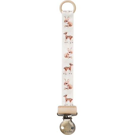 Attache sucette fairytale friends Blanc, rose, marron 1 - vertbaudet enfant 