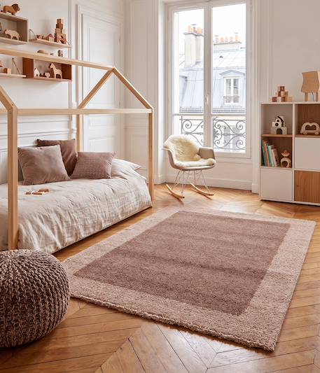 Tapis design doux et épais turenne Beige sable+Brun naturel 8 - vertbaudet enfant 