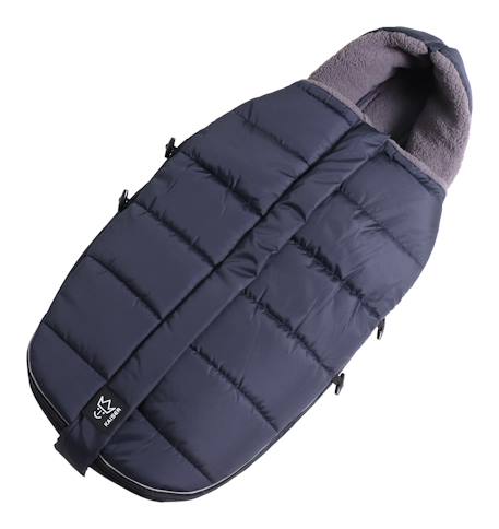 Chancelière pour poussette Mila anthracite+gris clair chiné+marine+noir 14 - vertbaudet enfant 