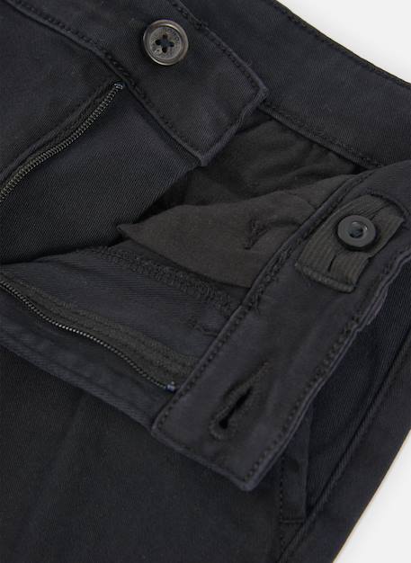 Pantalon garçon élastique Noir 4 - vertbaudet enfant 