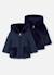 Parka fille tissu technique réversible Bleu 2 - vertbaudet enfant 