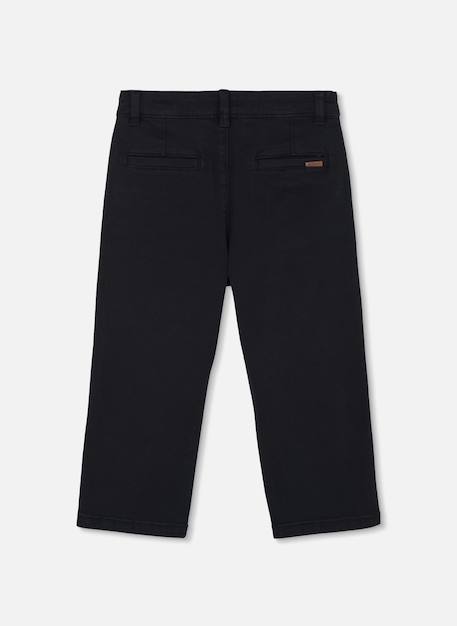 Pantalon garçon élastique Noir 3 - vertbaudet enfant 