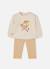 Ensemble bébé fille en maille brodé écureuil Blanc 1 - vertbaudet enfant 