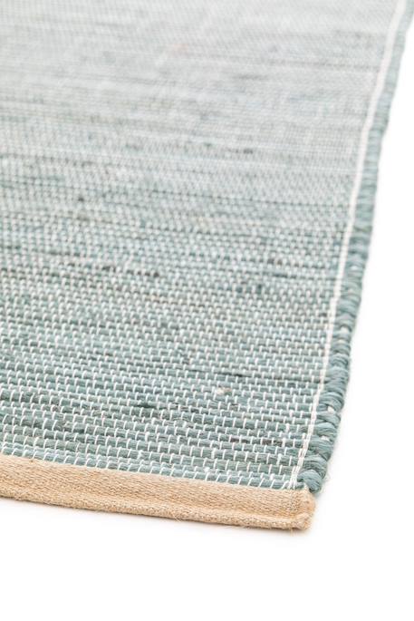 Tapis design en jute tissé main bandol Bleu naturel 4 - vertbaudet enfant 