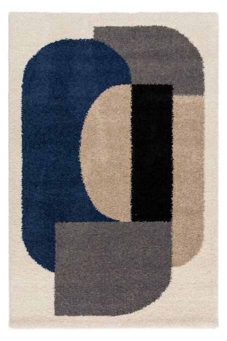 Tapis design épais et confortable gatsby Bleu naturel 1 - vertbaudet enfant 