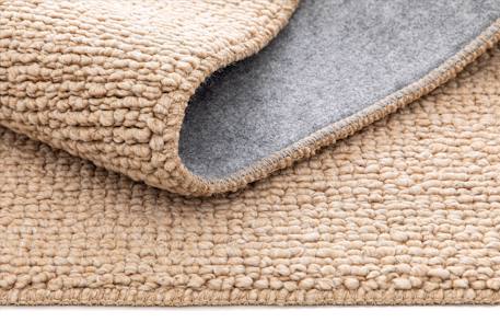 Tapis uni bouclé soufflot Beige clair+Beige sable+Blanc pur+Gris minéral 9 - vertbaudet enfant 