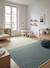 Tapis design en jute tissé main bandol Bleu naturel 2 - vertbaudet enfant 