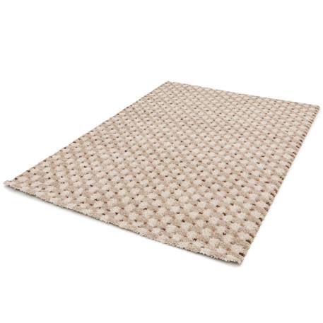 Tapis design doux et épais atelier Beige sable 3 - vertbaudet enfant 