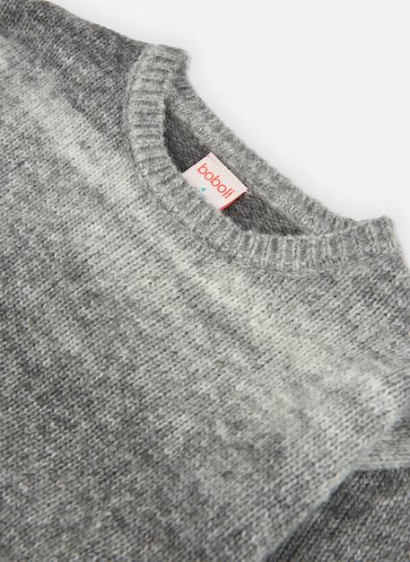 Pull garçon en maille Gris 4 - vertbaudet enfant 