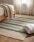 Tapis design en jute tissé main mistral Bleu naturel 2 - vertbaudet enfant 