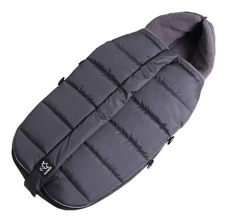 Chancelière pour poussette Mila anthracite+gris clair chiné+marine+noir 2 - vertbaudet enfant 