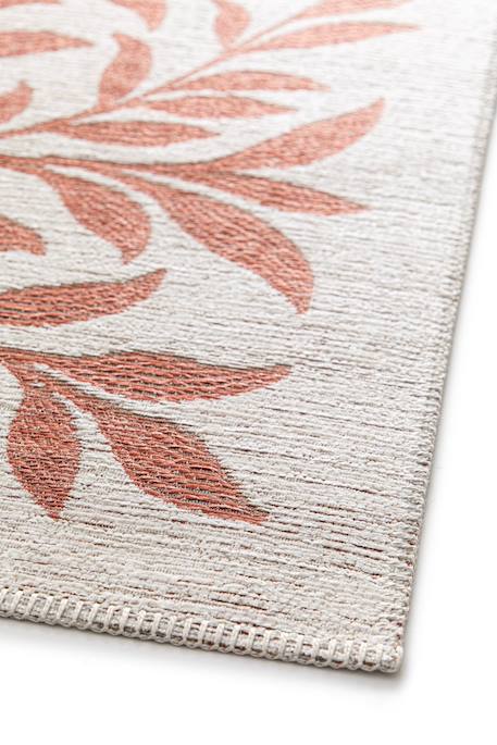 Tapis design en fibres recyclées bagatelle Beige sable+Rose poudrée+Vert naturel 11 - vertbaudet enfant 