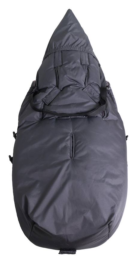 Chancelière pour poussette Mila anthracite+gris clair chiné+marine+noir 5 - vertbaudet enfant 