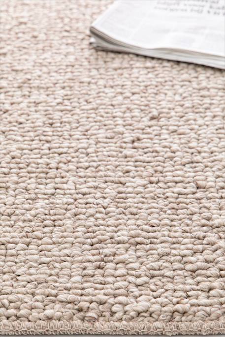Tapis uni bouclé soufflot Beige clair+Beige sable+Blanc pur+Gris minéral 4 - vertbaudet enfant 