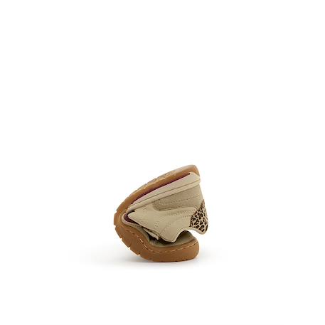 Sneakers filles synthétique fermeture adhésive barefoot Beige 3 - vertbaudet enfant 
