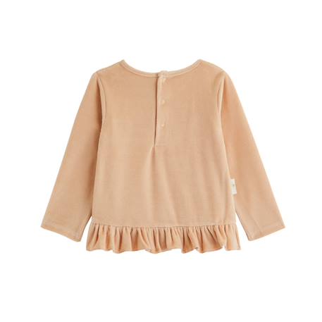 Pyjama enfant 2 pièces en velours petite rêveuse Rose 3 - vertbaudet enfant 