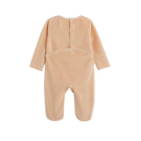 Pyjama bébé en velours petite rêveuse Rose 3 - vertbaudet enfant 