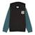 Sweat garçon super hoodie Noir+Rose 1 - vertbaudet enfant 
