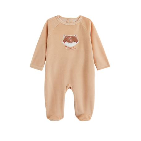Pyjama bébé en velours petite rêveuse Rose 2 - vertbaudet enfant 