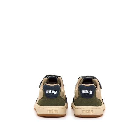 Sneakers garçon synthétique lacets- fermeture adhésive barefoot Beige 5 - vertbaudet enfant 