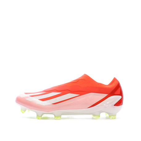 Chaussures de football garçon textile Rouge 2 - vertbaudet enfant 